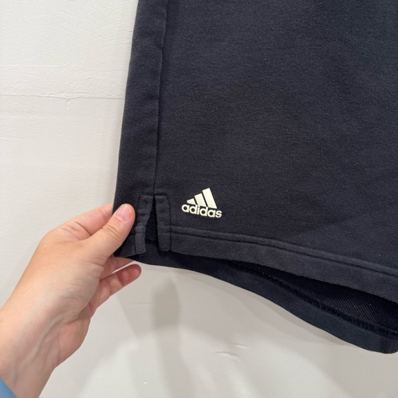 Adidas x Zoe Saldana Women’s Drawstring 3 Stripe Shorts Black Size 1X - Picture 3 of 6